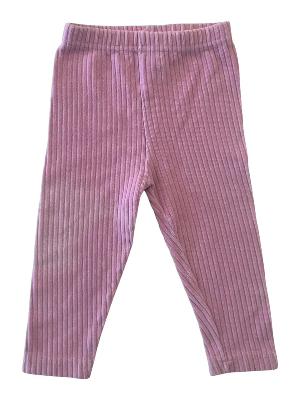 Vintage 90s Pink Velour Baby Leggings